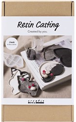 CC Hobbyset Hars Gieten Conchschelp Zwart en Wit