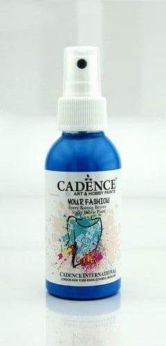 Cadence Fashion Spray Fabric Paint 100 ml Sea Blue
