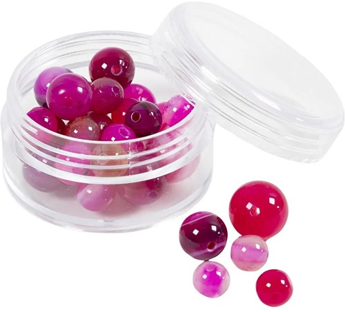CC Kralen van Agaat Roze 28 stuk