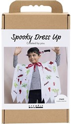 CC Hobbyset Griezelige Verkleedkleding Cape En Hoofdband Diverse Kleuren