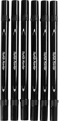 CC Textile Markers Black 6 pieces