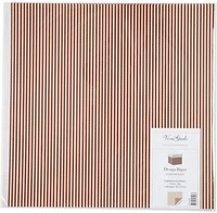 Vivi Gade Doppelseitiges Scrapbooking-Papier Copenhagen Rot/Cremeweiß 30,5 x 30,5 cm, 5 Blatt-2