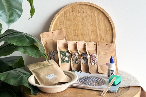 LC DIY Mosaik-Set Seerosen-3