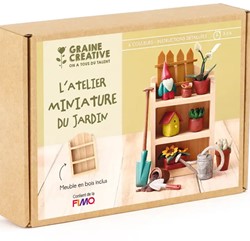 GC FIMO Tuinrek Miniatuur set
