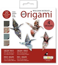 Fridolin Art-Origami William Morris 20 sheets 15x15