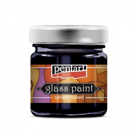 Pentart Glasverf Solvent Basis 30 ml Blauw