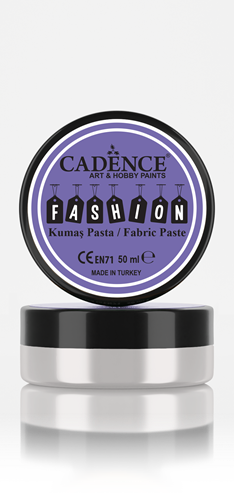 Cadence Fashion Textiel Relief Pasta 50 ml Wit