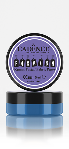 Cadence Fashion Textiel Relief Pasta 50 ml Koningsblauw