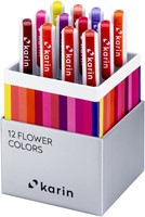 Karin Realbrush PRO Aquarelmarkers Set 12 kleuren Flower