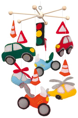 Folia Crafting Set Mobile Vehicles 14 pieces