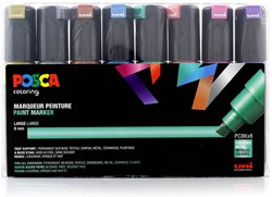 Uni Posca PC8K Set Metallic 8 stuks