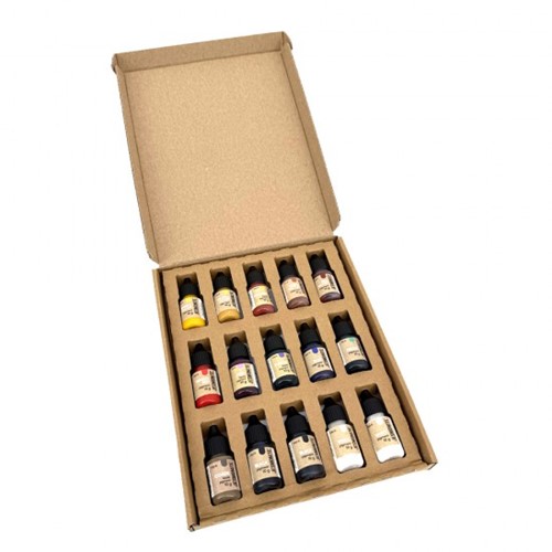 Jesmonite pigment set 15 x 10gr in een box-2