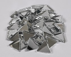 Mosaic Stone Mirror Mosaic Stones Silver 125g 195 pieces