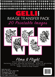 Gelli Arts Fototransfer-Set Flora & Flug