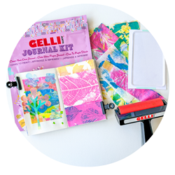 Gel printing with the Gelli Plate