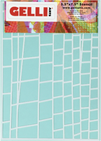 Gelli Arts Schablonen-Leiter 12,7x17,8 cm