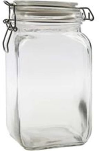 CC Glazen Wekpot 10x10x19 cm