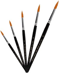 CC Gold Line Acryl Penseel Rond per stuk