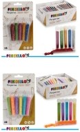 Pincello Glitzerset Tuben 6x3gr