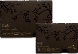 SMLT Haiku Kaarten 300gr Zwart