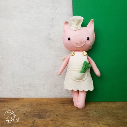 Hardicraft Filzpaket Suze Pig 23 cm-2