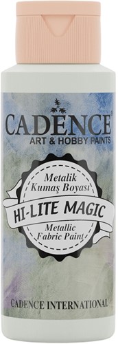 Cadence Hi Lite Magic Metallic Textielverf 59 ml Blauw