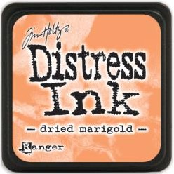 Tim Holtz Distress Inkt mini stempelkussen dried marigold