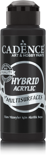 Cadence Hybrid Acrylverf 120 ml Black