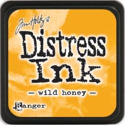 Tim Holtz Distress Inkt mini stempelkussen wild honey