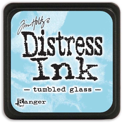 Tim Holtz Distress Inkt mini stempelkussen tumbled glass