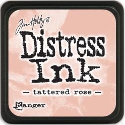 Tim Holtz Distress Inkt mini stempelkussen tattered rose