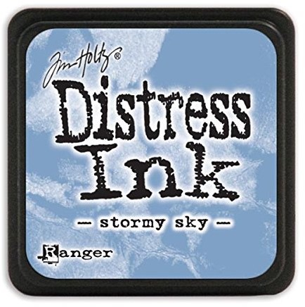 Tim Holtz Distress Inkt mini stempelkussen stormy sky