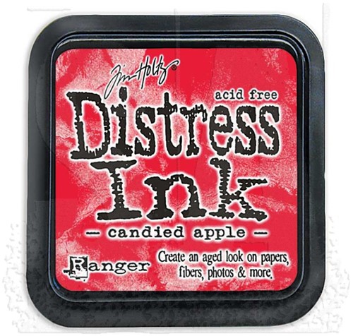 Tim Holtz Distress Ink candied apple