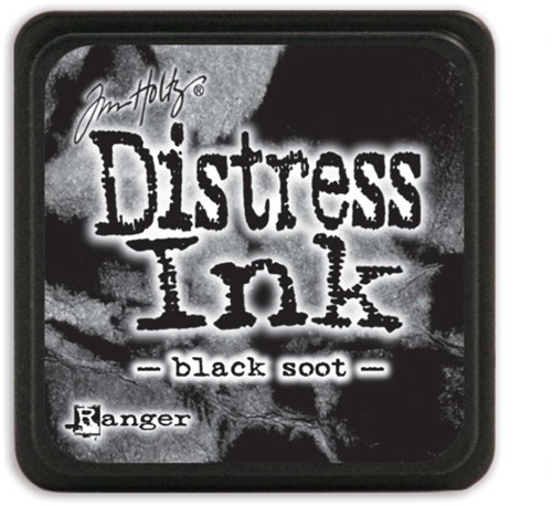 Tim Holtz Distress Inkt mini stempelkussen black soot