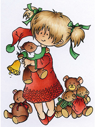 Marianne Design HM9467 Knuffelende Beren