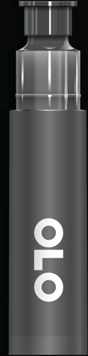 OLO Chisel Alcohol Marker Navulling Cartridge K Pure Black