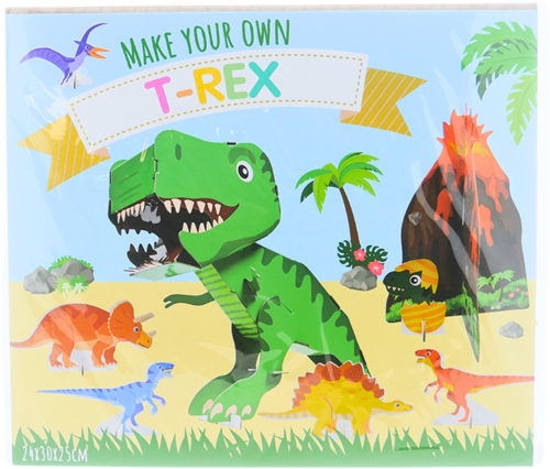 Wins Maak Je Eigen Dier Knutselset T-Rex
