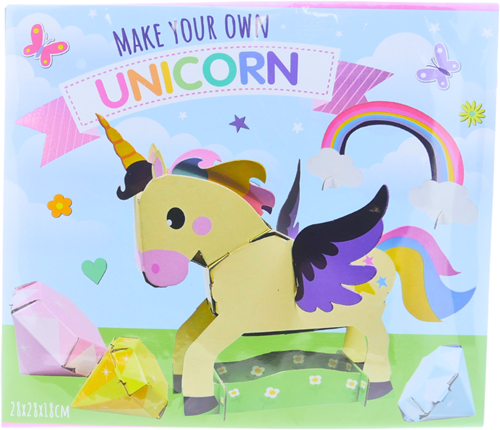 Wins Maak Je Eigen Dier Knutselset Unicorn