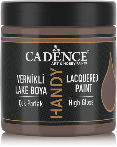 Cadence Hoogglans Acrylverf 250 ml Warm Brown