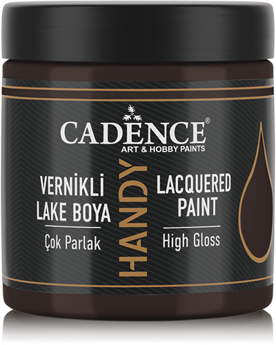 Cadence Hoogglans Acrylverf 250 ml Dark Chocolate