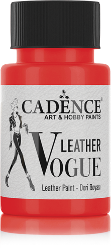 Cadence Leather Vogue Leer Verf 50 ml LV-04 Red
