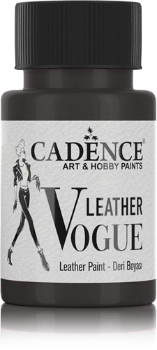Cadence Leather Vogue Leer Verf 50 ml LV-12 Black