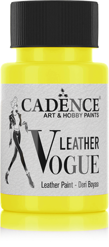 Cadence Leather Vogue Leer Verf 50 ml LVF-01 Phosphorus Yellow