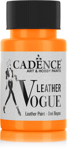 Cadence Leather Vogue Leer Verf 50 ml LVF-02 Phosphorus Orange