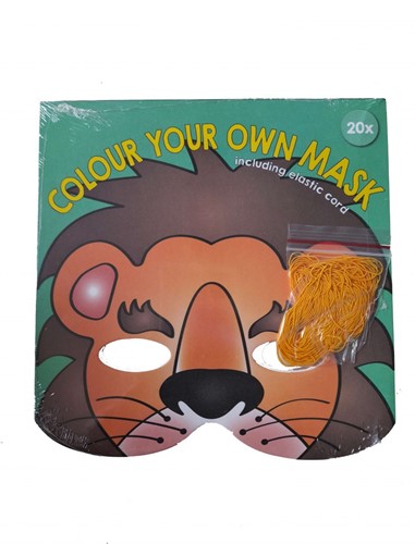 Wins Maskers Kleuren Set Leeuw 20 stuks