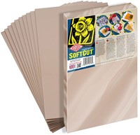 Essdee SoftCut Linolschnittplatten, 10 Stück, 21 x 30 cm