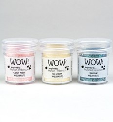 WOW! Embossing Poeder Set 3x15 ml Trio Glitters