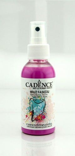 Cadence Fashion Spray Fabric Paint 100 ml pink 100 ml