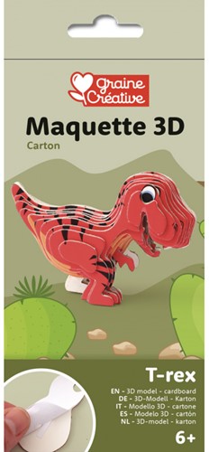 GC Model Adhesive 3D T-Rex