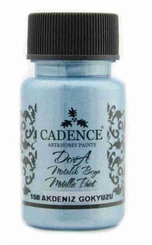 Cadence Dora Acrylverf Metallic 50 ml  Mediterrean Sky